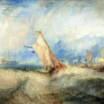 Van Tromp, Going About to Please His Masters by J. M. W. Turner, a living room wall art print for refined interiors