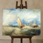 Premium Wall Art Yatay Html Edition – FAMOUS2407242 shown in Studio Easel