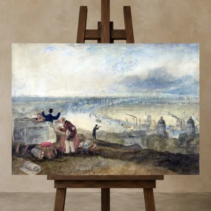 Premium Wall Art Yatay Html Edition – FAMOUS2407244 shown in Studio Easel