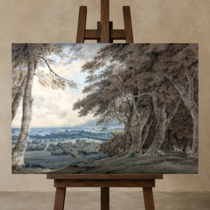 Premium Wall Art Yatay Html Edition – FAMOUS2407245 shown in Studio Easel
