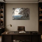 Premium Wall Art Yatay Html Edition – FAMOUS2407245 shown in Room 2