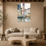 Premium Wall Art Dikey  Html Edition – FAMOUS2407246 shown in Room 4