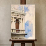 Premium Wall Art Dikey  Html Edition – FAMOUS2407247 shown in Studio Easel