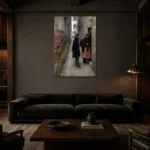 Premium Wall Art Dikey  Html Edition – FAMOUS2407249 shown in Room 3