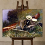Premium Wall Art Yatay Html Edition – FAMOUS2407250 shown in Studio Easel