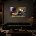 Premium Wall Art Yatay Html Edition – FAMOUS2407250 shown in Room 3
