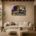 Premium Wall Art Yatay Html Edition – FAMOUS2407250 shown in Room 4