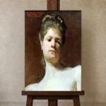 Premium Wall Art Dikey  Html Edition – FAMOUS2407251 shown in Studio Easel