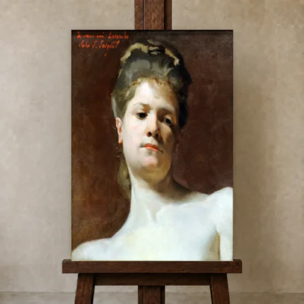 Premium Wall Art Dikey  Html Edition – FAMOUS2407251 shown in Studio Easel