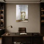 John Singer Sargent Fumée d’ambre Gris (Smoke of Ambergris) Living Room Wall Art Print displayed in a contemporary gallery-inspired room