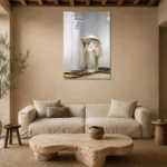 John Singer Sargent Fumée d’ambre Gris (Smoke of Ambergris) Living Room Wall Art Print presented in a sophisticated home setting