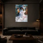 Premium Wall Art Dikey  Html Edition – FAMOUS2407253 shown in Room 3