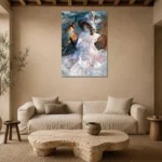 Premium Wall Art Dikey  Html Edition – FAMOUS2407253 shown in Room 4