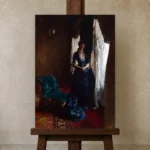 Premium Wall Art Dikey  Html Edition – FAMOUS2407254 shown in Studio Easel