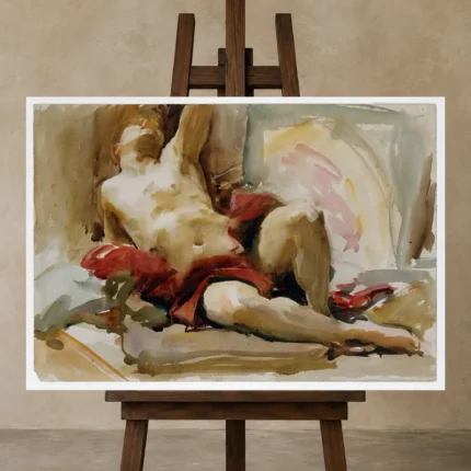 Premium Wall Art Yatay Html Edition – FAMOUS2407255 shown in Studio Easel