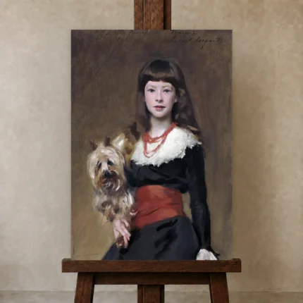 Premium Wall Art Dikey  Html Edition – FAMOUS2407256 shown in Studio Easel