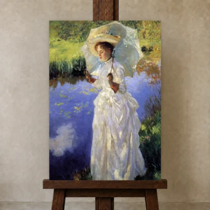 Premium Wall Art Dikey  Html Edition – FAMOUS2407257 shown in Studio Easel