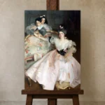 Premium Wall Art Dikey  Html Edition – FAMOUS2407258 shown in Studio Easel