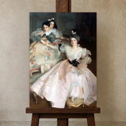 Premium Wall Art Dikey  Html Edition – FAMOUS2407258 shown in Studio Easel