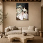 Premium Wall Art Dikey  Html Edition – FAMOUS2407258 shown in Room 4
