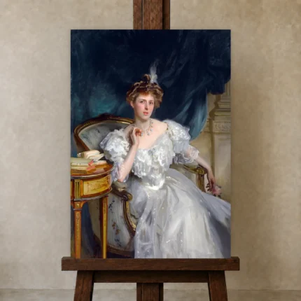 Premium Wall Art Dikey  Html Edition – FAMOUS2407259 shown in Studio Easel