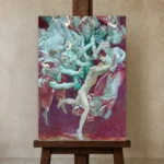 Premium Wall Art Dikey  Html Edition – FAMOUS2407260 shown in Studio Easel