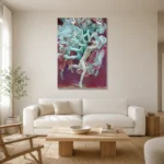 Premium Wall Art Dikey  Html Edition – FAMOUS2407260 shown in Room 1