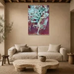 Premium Wall Art Dikey  Html Edition – FAMOUS2407260 shown in Room 4