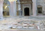 Pavement, Cairo by John Singer Sargent, an office wall art print for refined interiors