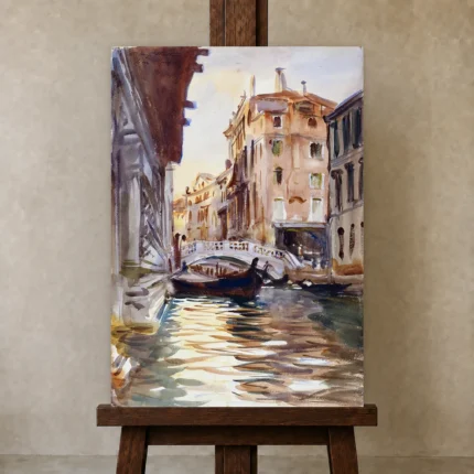 Premium Wall Art Dikey  Html Edition – FAMOUS2407262 shown in Studio Easel