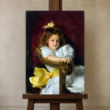 Premium Wall Art Dikey  Html Edition – FAMOUS2407263 shown in Studio Easel