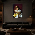 Premium Wall Art Dikey  Html Edition – FAMOUS2407263 shown in Room 3
