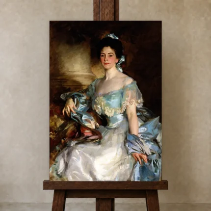 Premium Wall Art Dikey  Html Edition – FAMOUS2407265 shown in Studio Easel