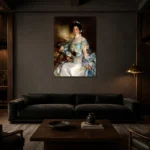 Premium Wall Art Dikey  Html Edition – FAMOUS2407265 shown in Room 3