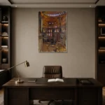Premium Wall Art Dikey  Html Edition – FAMOUS2407266 shown in Room 2