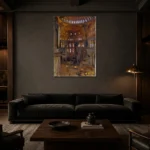 Premium Wall Art Dikey  Html Edition – FAMOUS2407266 shown in Room 3