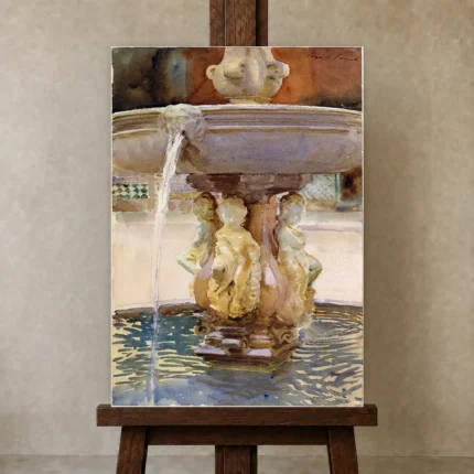 Premium Wall Art Dikey  Html Edition – FAMOUS2407267 shown in Studio Easel