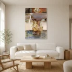 Premium Wall Art Dikey  Html Edition – FAMOUS2407267 shown in Room 1