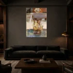 Premium Wall Art Dikey  Html Edition – FAMOUS2407267 shown in Room 3