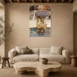 Premium Wall Art Dikey  Html Edition – FAMOUS2407267 shown in Room 4