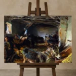 Premium Wall Art Yatay Html Edition – FAMOUS2407268 shown in Studio Easel