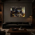 Premium Wall Art Yatay Html Edition – FAMOUS2407268 shown in Room 3