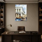 Premium Wall Art Dikey  Html Edition – FAMOUS2407270 shown in Room 2