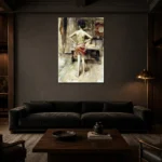 Premium Wall Art Dikey  Html Edition – FAMOUS2407271 shown in Room 3