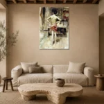 Premium Wall Art Dikey  Html Edition – FAMOUS2407271 shown in Room 4