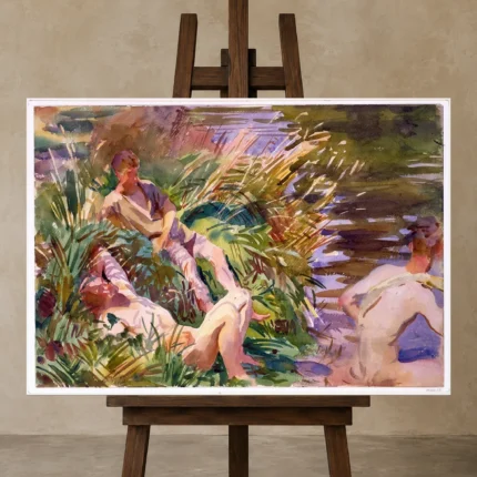 Premium Wall Art Yatay Html Edition – FAMOUS2407273 shown in Studio Easel
