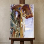 Premium Wall Art Dikey  Html Edition – FAMOUS2407274 shown in Studio Easel