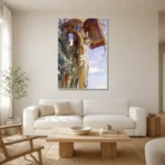 Premium Wall Art Dikey  Html Edition – FAMOUS2407274 shown in Room 1