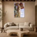 Premium Wall Art Dikey  Html Edition – FAMOUS2407274 shown in Room 4