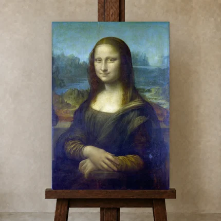 Premium Wall Art Dikey  Html Edition – FAMOUS2407275 shown in Studio Easel